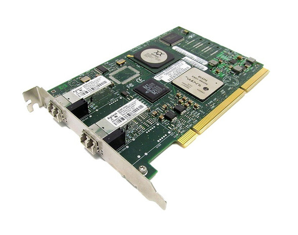 HP Dual Channel PCI-X 1000Base-Sx Fibre Channel Host Bus Adapter with Standard Bracket Card