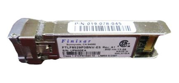 Finisar Corporation 16Gb/s 850nm Short-Wavelength Fibre Channel SFP+ Transceiver Module