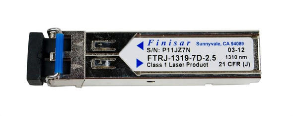 Finisar 2.125Gb/s 1000Base-LX 10km 1310nm Duplex LC Connector SFP Single-mode Fiber Transceiver Module