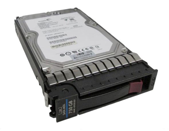 HP 750GB SATA 3Gb/s 7200RPM 3.5 inch Hot Swap Hard Disk Drive with Tray