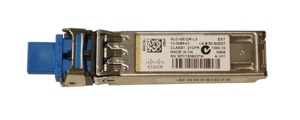 Cisco Single-Mode 1Gb/s 1000Base-LX Fiber 10km 1310nm Duplex LC Connector SFP Transceiver Module
