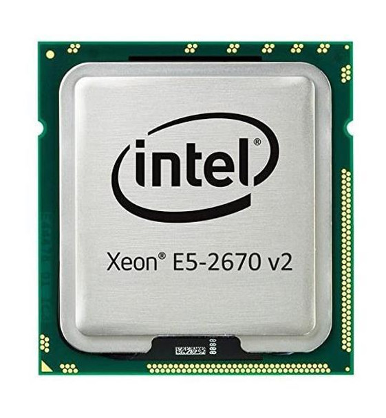 Dell 2.50GHz Clock Speed 25MB SmartCache 8GT/s QPI CPU Socket Type FCLGA2011 Intel Xeon E5-2670 v2 10 Core Processor