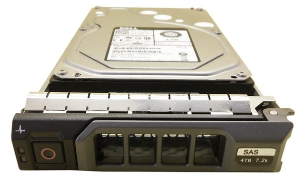Dell 4TB SAS 12Gb/s 7200RPM Hot Plug 3.5 inch Hard Disk Drive with Caddy for PowerEdge Servers
