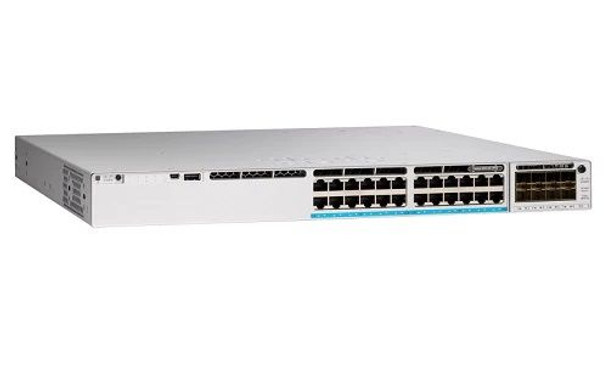 Cisco Catalyst 9300 24-Ports 10/100/1000 UPOE Layer 3 Managed Rack-Mountable Network Switch