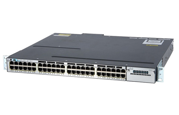 Cisco 48-Ports PoE Layer 3 Managed Rack-mountable 1U Network Switch