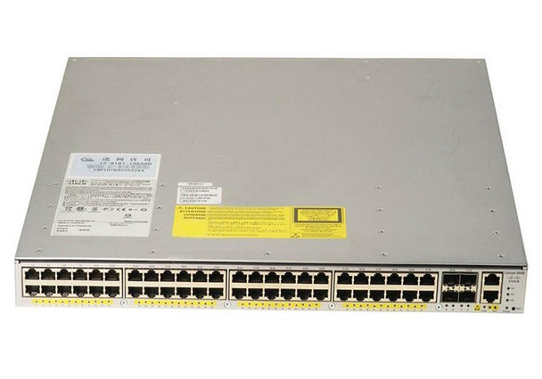 Cisco 48-Ports 4 x SFP+ Layer 3 Managed Rack-mountable 1U Network Switch