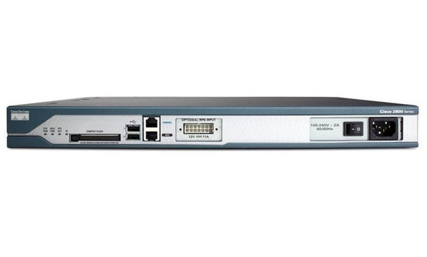 Cisco 2811 Voice Bundle - router - voice / fax module - desktop