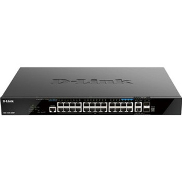 D-Link Layer 3 Switch 26 Ports Manageable 3 Layer Supported Modular 453.30 W Power Consumption 740 W PoE Budget Twisted Pa