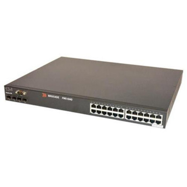 Brocade FastIron Ethernet Switch 24 Ports Manageable 24 x RJ-45 4 x Expansion Slots 10/100/1000Base-T
