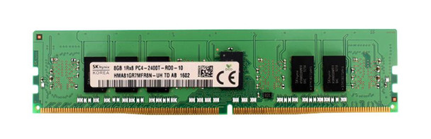 Hynix 8GB 2400MHz DDR4 PC4-19200 ECC Registered CL17 288-Pin DIMM 1.2V Single Rank Memory Module