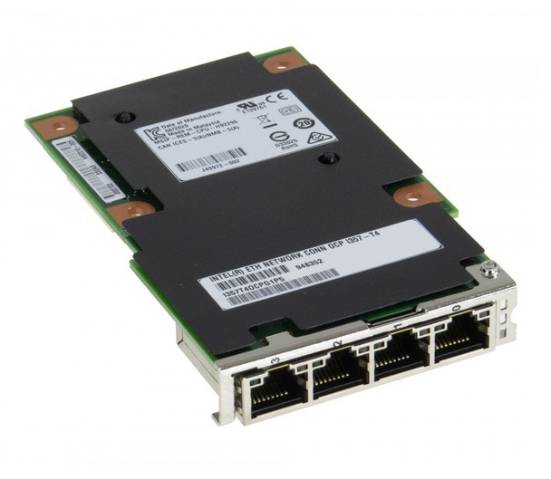 Intel I357-T4 Quad Port 1GbE Ethernet Network Connection for Open Compute Project Intel I357-T4 Quad Port 1GbE Ethernet Network Connection for Open Compute Project