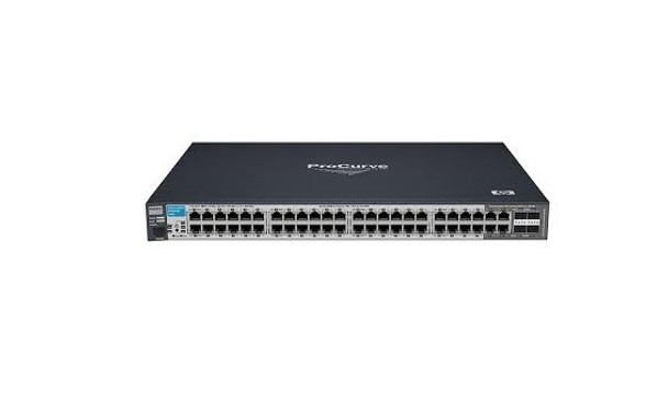 HP ProCurve 2510-48 Switch 48-Ports Fast Ethernet 100Base-T 2x1000Base-T 2xSFP (mini-GBIC) Slots 1U Manage Ethernet Switch