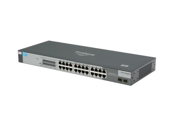HP ProCurve 1800-24G 24-Ports 10/100/1000Base-T LAN 2 x SFP (Mini-GBIC) Managed Ethernet Switch