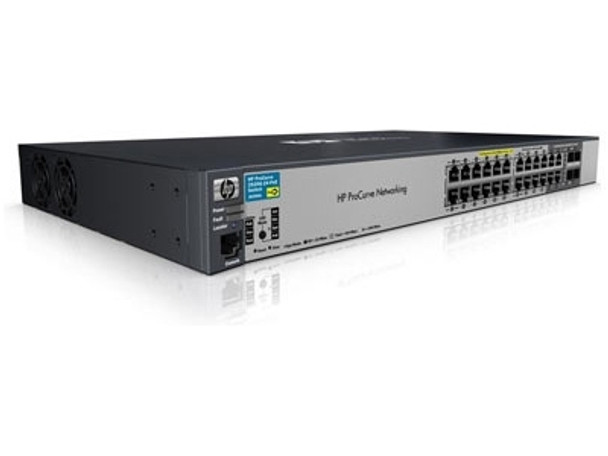 HP ProCurve E2520-24G-PoE 20-Ports 20 x 10/100/1000Base-T + 4 x SFP (mini-GBIC) Shared 4 x 10/100/1000Base-T Ethernet Switch