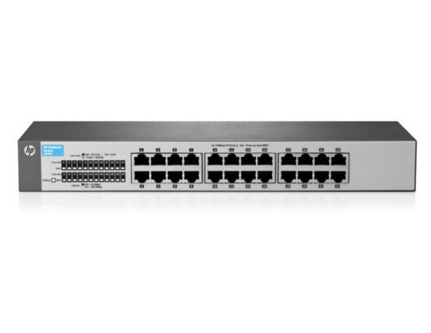 HP 1410-24 24-Ports 24 xRJ-45 10/1000Base-T Layer-3 Unmanaged Fast Ethernet Switch HP 1410-24 24-Ports 24 xRJ-45 10/1000Base-T Layer-3 Unmanaged Fast Ethernet Switch