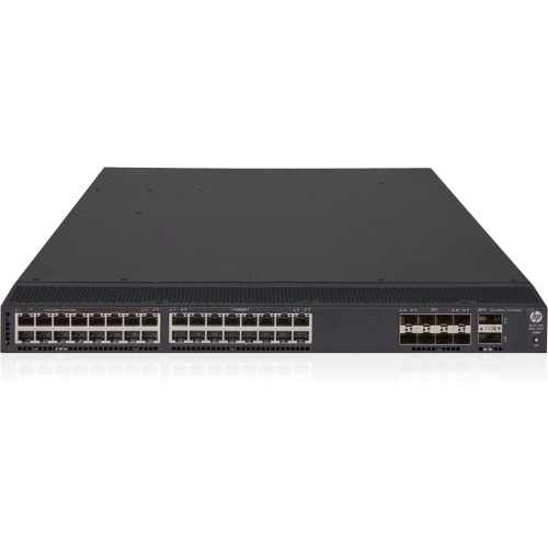 HP FlexFabric 5700-32XGT-8XG-2QSFP+ 40-Ports 32 x 10GBase-T + 8 x 10 Gigabit Ethernet SFP+ Managed 1U Rack-Mountable Layer 3 Switch