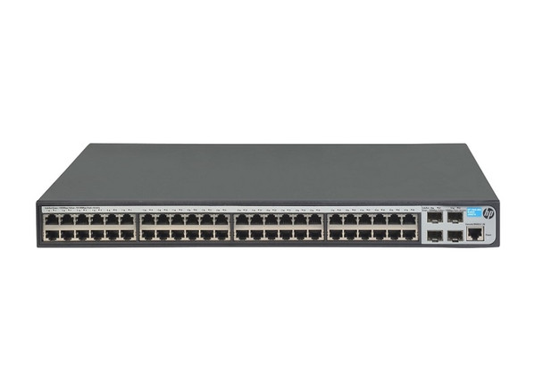 HP OfficeConnect 1920-48G 48Ports 10/100/1000Base-T + 4 x SFP Gigabit Ethernet Managed Layer3 Rack Mountable Net Switch