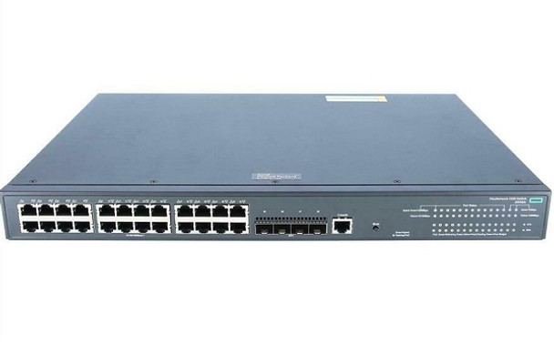 HP FlexNetwork 5130-24G-PoE+-4SFP+ 24-Ports 10/100/1000Base-T Layer-3 Managed Stackable Gigabit Ethernet EI Switch