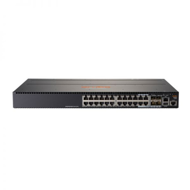 HPE Aruba 2930M 24G 1-Slot 24-Ports 20 x 10/100/1000 + 4 x combo SFP Gigabit Ethernet Rack-Mountable 1U Network Switch HPE Aruba 2930M 24G 1-Slot 24-Ports 20 x 10/100/1000 + 4 x combo SFP Gigabit Ethernet Rack-Mountable 1U Network Switch