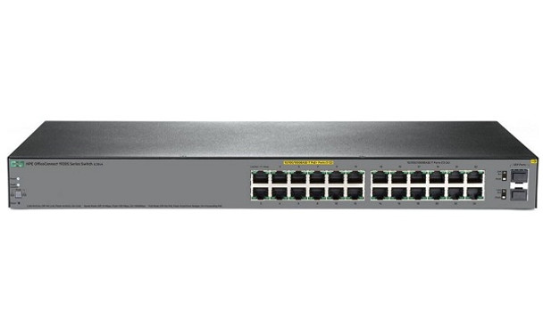 HP OfficeConnect 1920S 24-Ports 10/100/1000 PoE+ 185-Watts 1U Rackmountable Switch