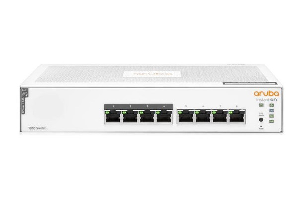 HPE Aruba Instant On 1830 8G 4p 8 Ports PoE Managed Switch