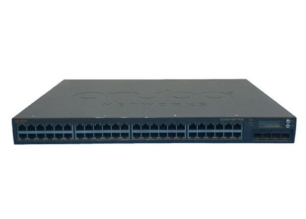 HPE Aruba S2500-48P 48-Ports 10GbE 1000Base-T POE+ SFP/SFP+ Switch