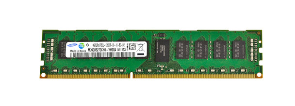 Samsung 4GB PC3-10600 DDR3-1333MHz ECC Registered CL9 240-Pin DIMM 1.35V Low Voltage Dual Rank Memory Module