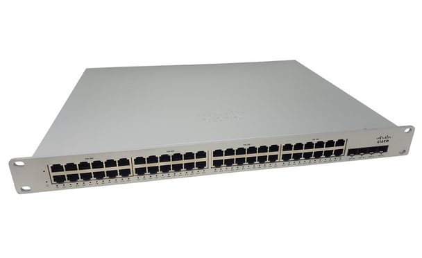 Cisco 48-Ports PoE Layer 2 Cloud-Managed Rack-mountable 1U Network Switch