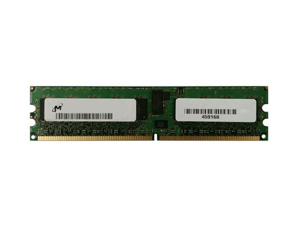Micron 2GB 667MHz DDR2 PC2-5300 Registered ECC CL5 240-Pin DIMM Single Rank Memory