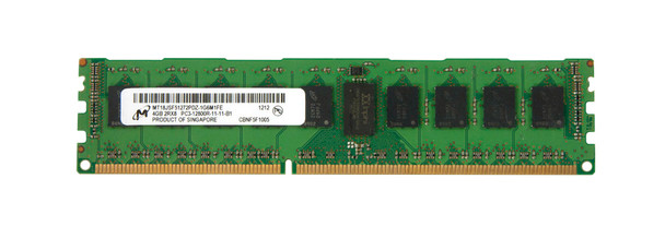 Micron 4GB 1600MHz DDR3 PC3-12800 Registered ECC CL11 240-Pin DIMM Dual Rank Memory