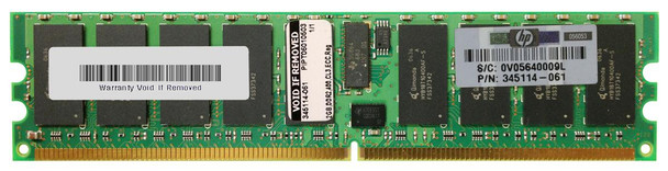 HP 2GB 400MHz DDR2 PC2-3200 Registered ECC CL3 240-Pin DIMM Dual Rank Memory