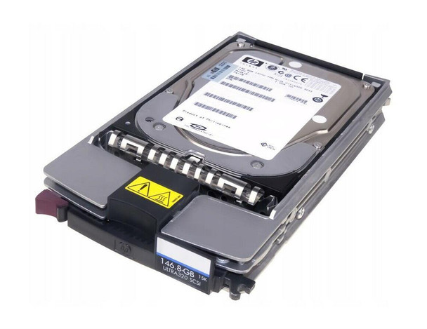 HP 146.8GB Ultra-320 SCSI 80-Pin 15000RPM 3.5 inch Hot Plug Hard Disk Drive with Tray