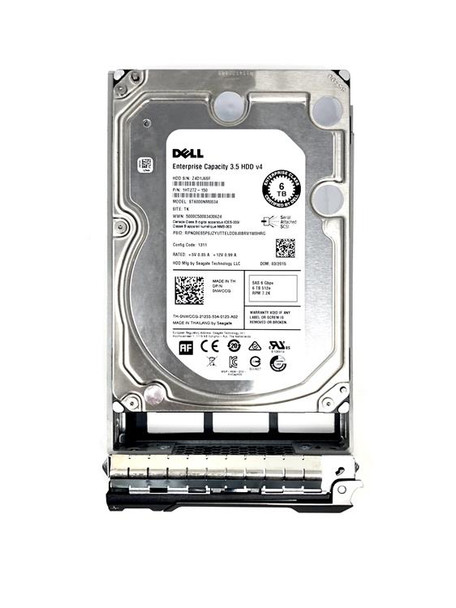 Dell 6TB 7200RPM SAS 12Gbps 128MB Cache 3.5-inch Internal Hard Drive