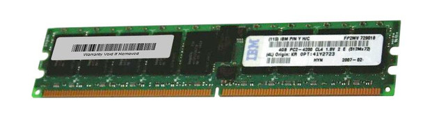 IBM Chipkill 8GB Kit (2 X 4GB) PC2-4200 DDR2-533MHz ECC Registered CL4 240-Pin DIMM Memory
