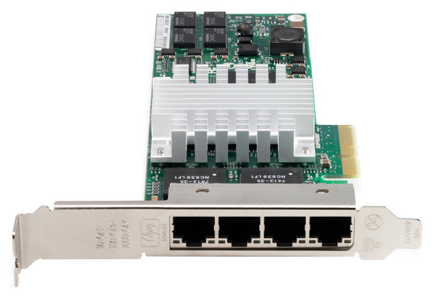 HP NC364T PCI-Express 4Ports 10/100/1000Base-T Gigabit Ethernet Network Interface Card