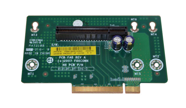 HP Low Profile 1 X4 PCI-Express Riser Card for ProLiant Dl185 G5