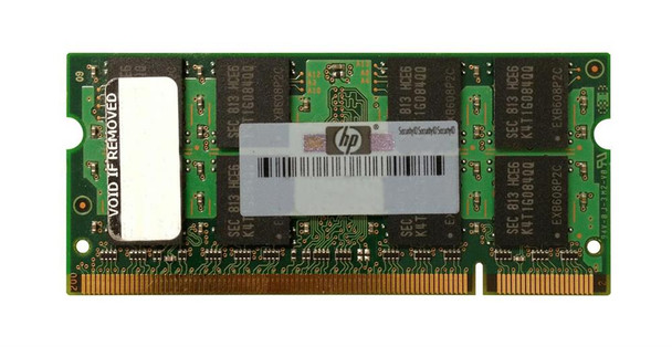 HP 1GB PC2-6400 DDR2-800MHz non-ECC Unbuffered CL6 200-Pin SoDimm Dual Rank Memory Module