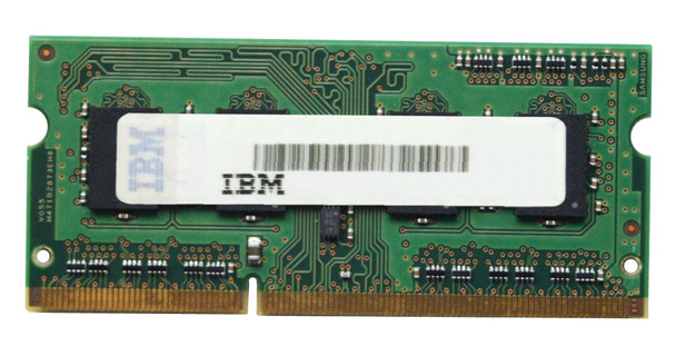 IBM 2GB DDR3-1066MHz PC3-8500 non-ECC Unbuffered CL7 204-Pin SoDimm Single Rank Memory Module