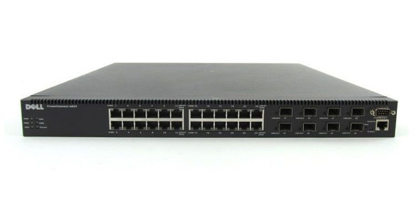 Dell PowerConnect 6024F 24-Ports Layer 3 Managed Network Switch