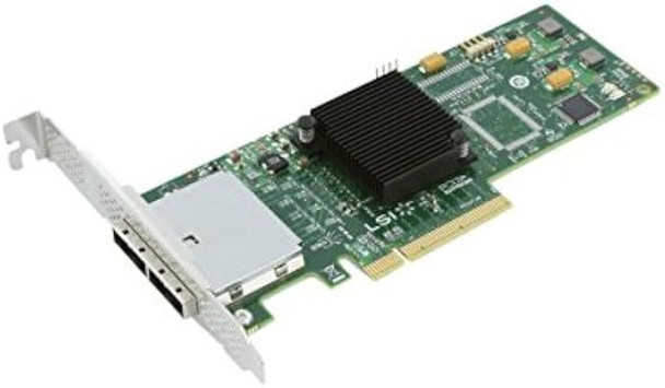 LSI 8-Ports 6GB SATA/SAS PCIe 2.0 x8 Host Bus Adapter