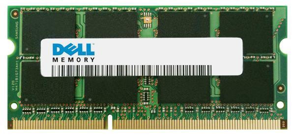 Dell 2GB PC3-10600 DDR3-1333MHz non-ECC Unbuffered CL9 204-Pin SoDimm 1.35V Low Voltage Single Rank Memory