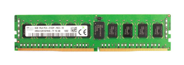 Hynix 8GB 2133MHz DDR4 PC4-17000 Registered ECC CL15 288-Pin DIMM 1.2V Single Rank Memory
