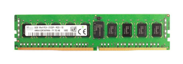 Hynix 8GB 2133MHz DDR4 PC4-17000 ECC Registered CL15 288-Pin DIMM 1.2V Single Rank Memory Module