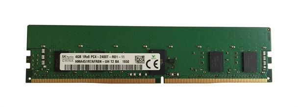 Hynix 4GB PC4-19200 DDR4-2400MHz Registered ECC CL17 288-Pin DIMM 1.2V Single Rank Memory Module