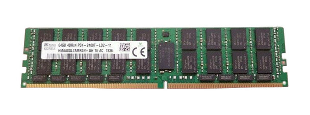 Hynix 64GB 2400MHz DDR4 PC4-19200 Registered ECC CL17 288-Pin Load Reduced DIMM 1.2V Quad Rank Memory