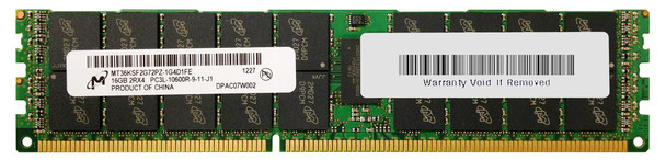 Micron 16GB 1333MHz DDR3 PC3-10600 Registered ECC CL9 240-Pin DIMM 1.35V Low Voltage Dual Rank Memory