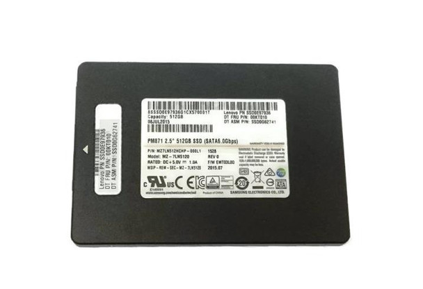 Lenovo 512GB SATA 6Gb/s 2.5 inch Solid State Drive (SSD) Lenovo 512GB SATA 6Gb/s 2.5 inch Solid State Drive (SSD)