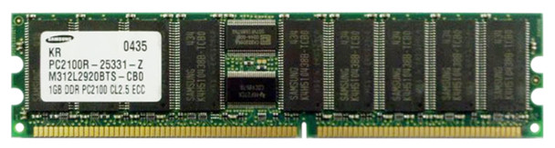 Samsung 1GB 266MHz DDR PC2100 Registered ECC CL2.5 184-Pin DIMM Memory