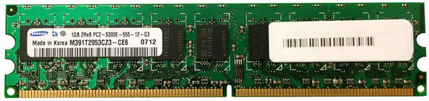 Samsung 1GB 667MHz DDR2 PC2-5300 Unbuffered ECC CL5 240-Pin DIMM Dual Rank Memory