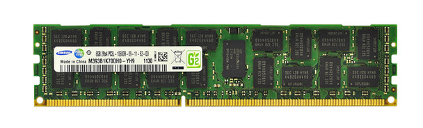 Samsung 8GB 1333MHz DDR3 PC3-10600 Registered ECC CL9 240-Pin Dual Rank DIMM 1.35V Low Voltage Memory